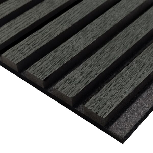 Floorlife wandpaneel silentlines Zwart eiken - Afbeelding 2