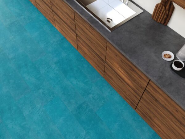 Floorlife Finsbury dryback blue